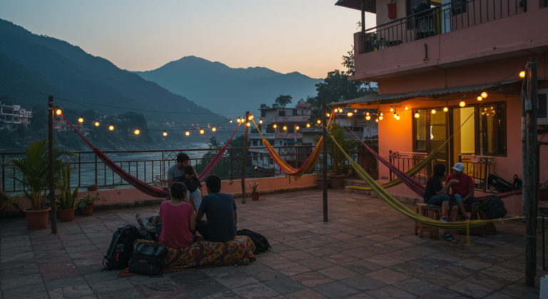 Image for the article 'Your Guide to the Best Hostels in Rishikesh: Finding Your Perfect Stay' regarding Tourism.