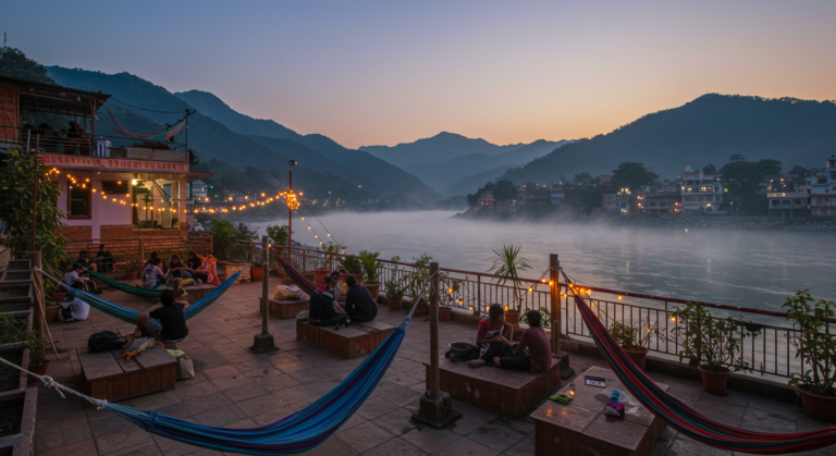 Image for the article 'Your Ultimate Guide to Finding the Best Hostels in Rishikesh' regarding Tourism.