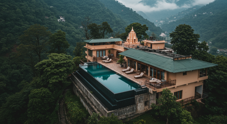 Image for the article 'Your Ultimate Guide to Finding the Best Hotels in Rishikesh' regarding Tourism.