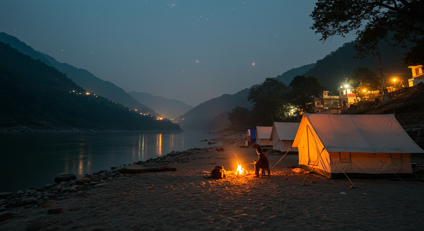 Image for the article 'Your Ultimate Guide to Rishikesh Camping & Stays: Unforgettable Experiences Await' regarding Tourism.