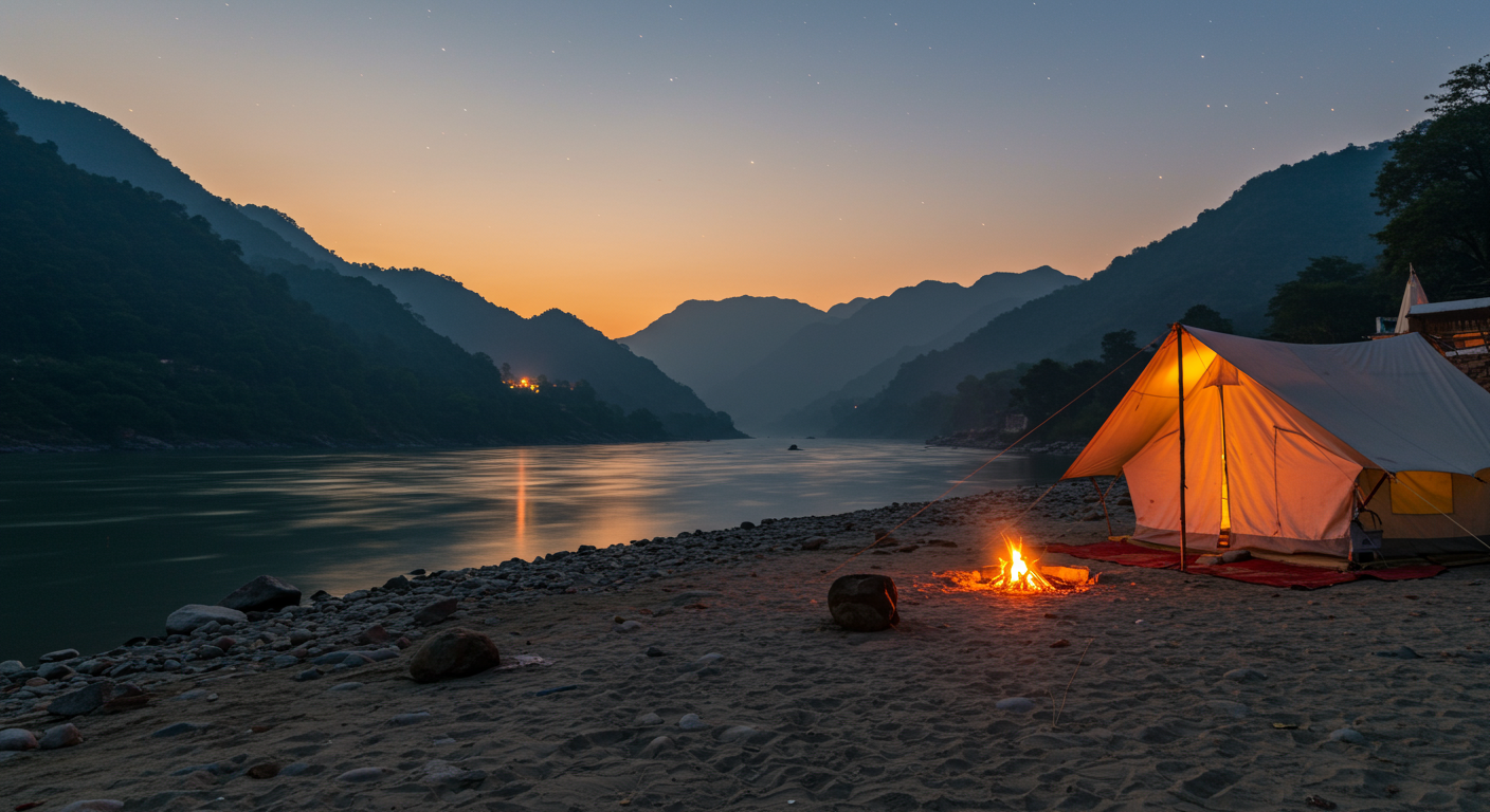 Image for the article 'Your Ultimate Guide to Rishikesh Camping & Stays in 2026' regarding Tourism.