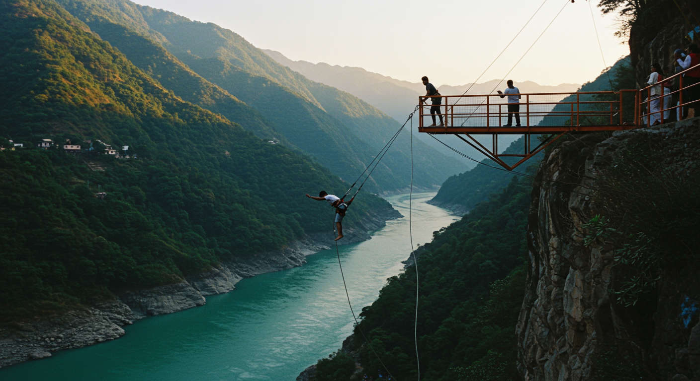 Image for the article 'Your Ultimate Guide to Skywalk & Cliff Jumping explore all the adventure capital adventures on Bucketlistt with BUCKETLISTT' regarding Tourism.