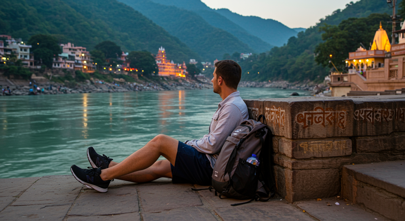 Image for the article 'Your Ultimate Guide to Solo Travel Rishikesh: An Independent Journey Through the Yoga Capital' regarding Tourism.