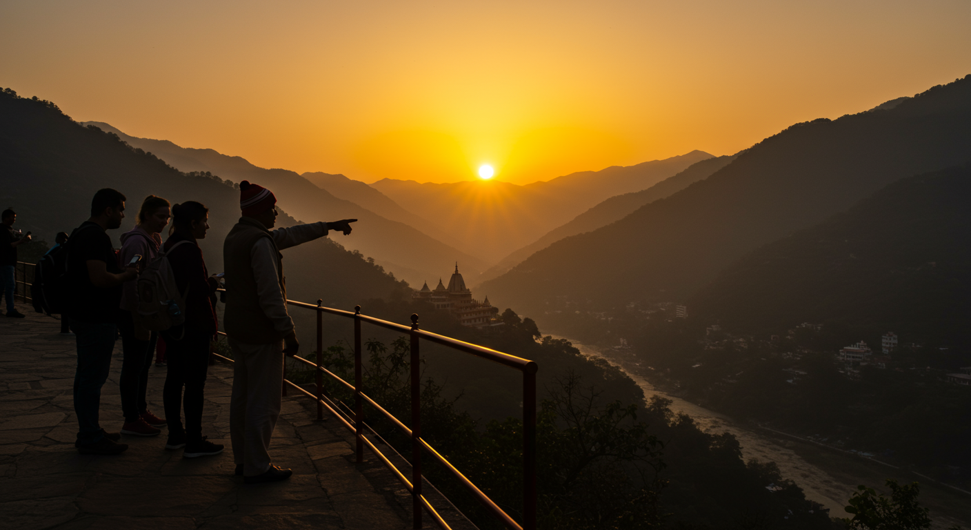 Image for the article 'Your Ultimate Guide to Unforgettable Couple Trips Rishikesh' regarding Tourism.