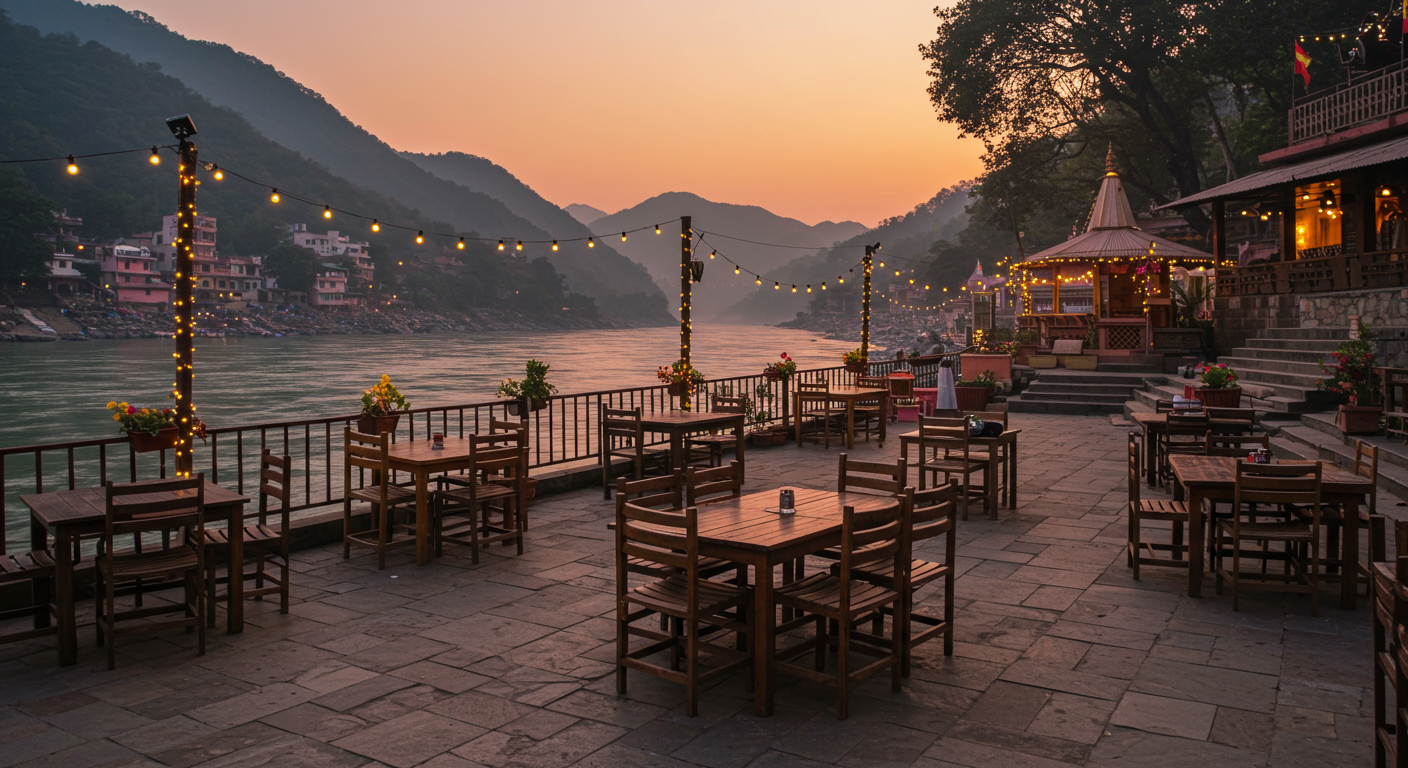 Image for the article 'Your Ultimate Guide to the Best Restaurants & Cafes in Rishikesh' regarding Tourism.