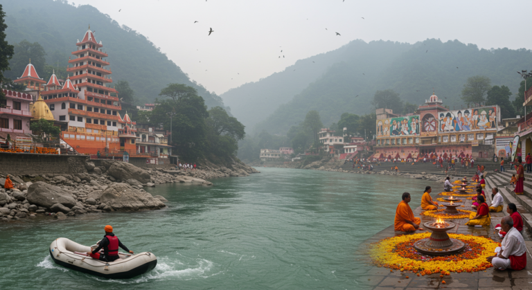 Image for the article 'Your Ultimate Guide to the Best Things to Do in Rishikesh' regarding Tourism.