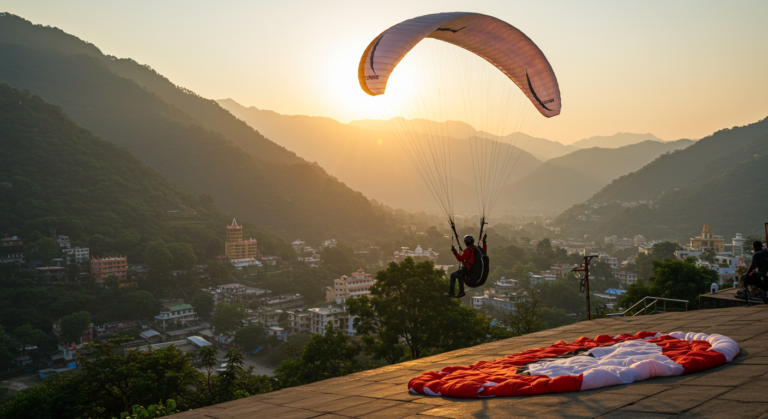 Image for the article 'Paragliding in explore all the adventure capital adventures on Bucketlistt: Your Ultimate BUCKETLISTT Adventure Guide' regarding Tourism.