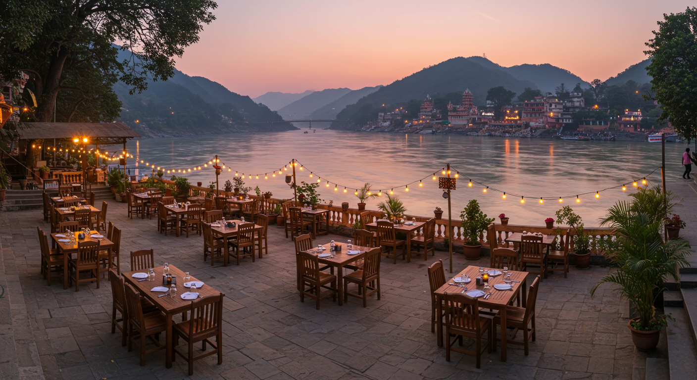 Image for the article 'best restaurants & cafes in rishikesh' regarding Tourism.