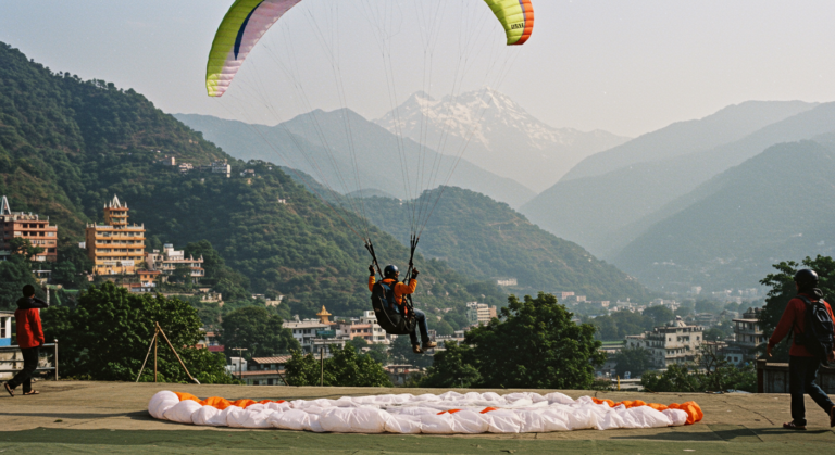 Image for the article 'Achieve Flight: Your Ultimate Guide to Paragliding in the adventure capital with BUCKETLISTT' regarding Tourism.