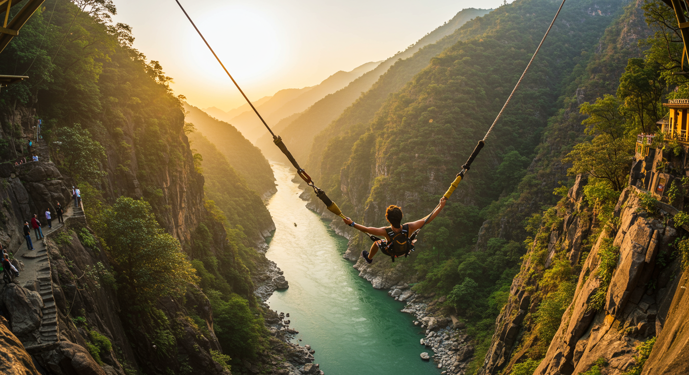 Image for the article 'BUCKETLISTT's Giant Swing & Tower Swing explore all the adventure capital adventures on Bucketlistt: Your Ultimate Adrenaline Rush' regarding Tourism.