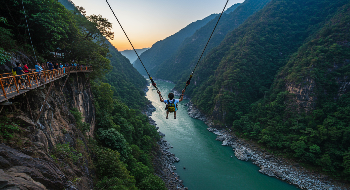 Image for the article 'Capture Epic Memories: Conquering the Giant Swing & Tower Swing the adventure capital with BUCKETLISTT' regarding Tourism.