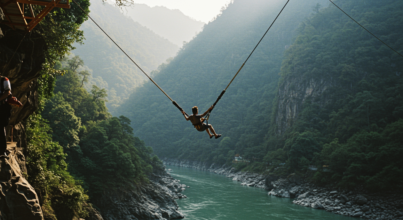Image for the article 'Conquering the Heights: Your Ultimate Guide to Giant Swing & Tower Swing explore all the adventure capital adventures on Bucketlistt' regarding Tourism.