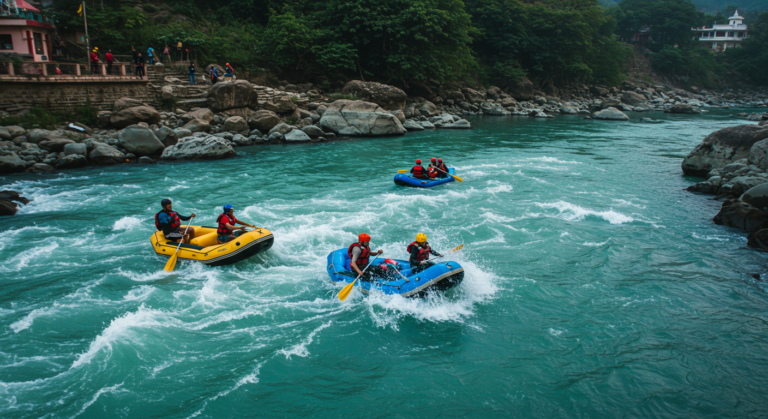 Image for the article 'Elevate Your Adventure: Unforgettable river Rafting in the adventure capital with BUCKETLISTT' regarding Tourism.