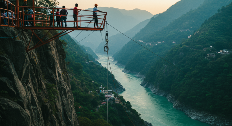 Image for the article 'Embark on an Unforgettable Adventure: Skywalk & Cliff Jumping explore all the adventure capital adventures on Bucketlistt' regarding Tourism.