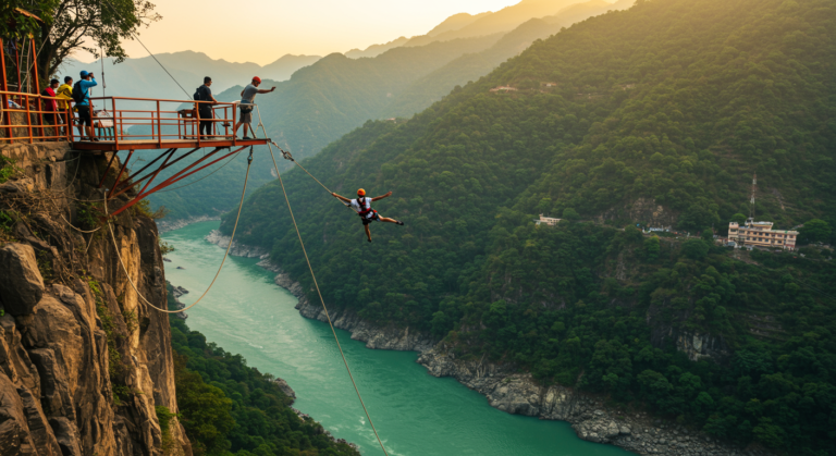 Image for the article 'Enjoy BUCKETLISTT Skywalk & Cliff Jumping explore all the adventure capital adventures on Bucketlistt Safely' regarding Tourism.