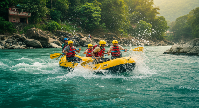 Image for the article 'Essential BUCKETLISTT River Rafting Bucketlistt safety guidelines' regarding Tourism.