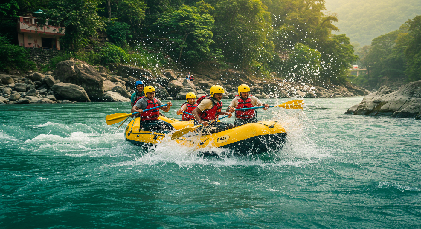 Image for the article 'Essential BUCKETLISTT River Rafting Bucketlistt safety guidelines' regarding Tourism.