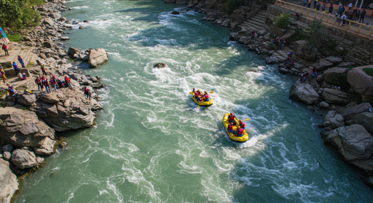 Image for the article 'Everything You Need to Know About river Rafting in the adventure capital' regarding Tourism.