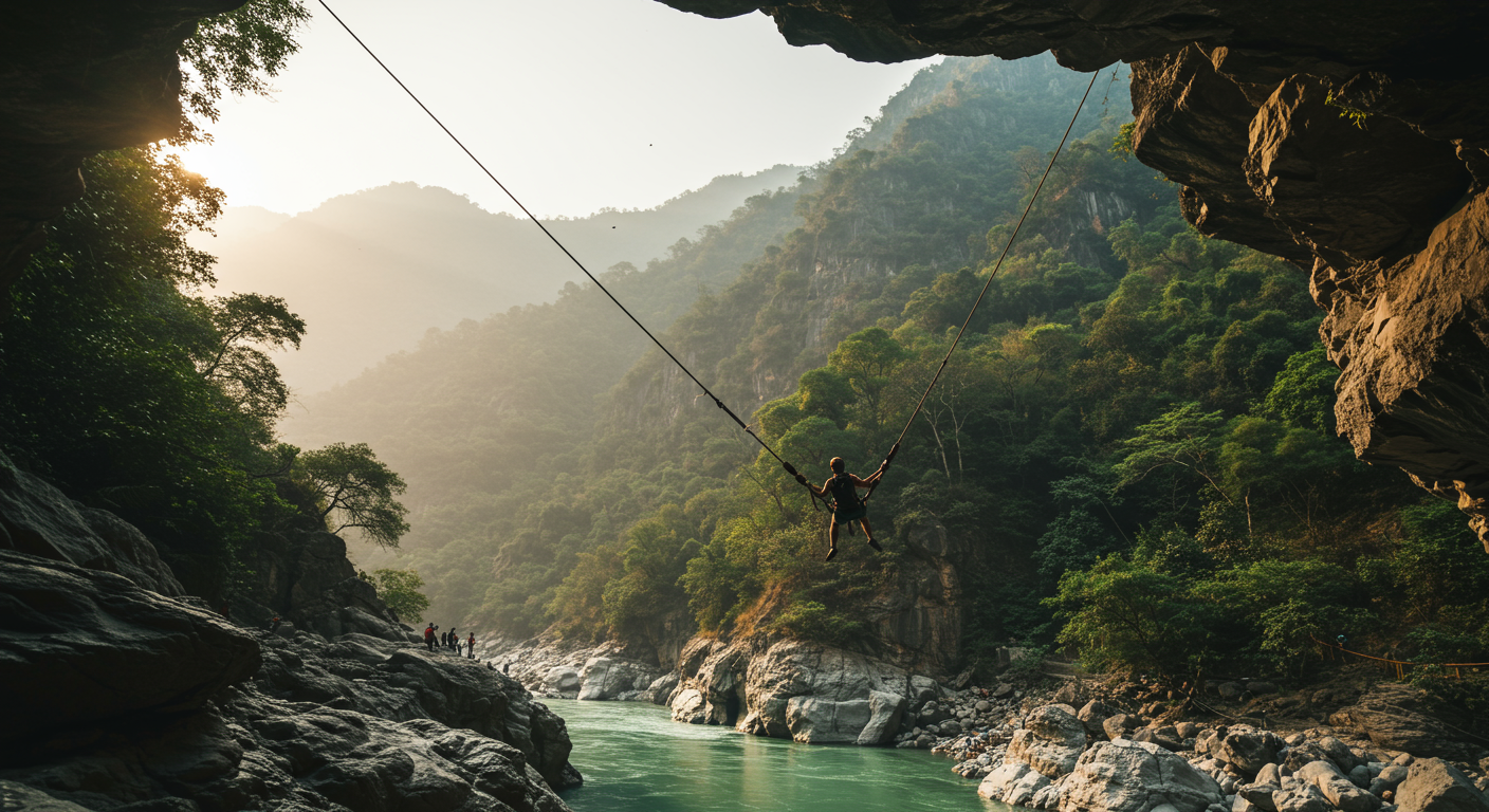 Image for the article 'Experience BUCKETLISTT's First-of-its-Kind Giant Swing & Tower Swing explore all the adventure capital adventures on Bucketlistt' regarding Tourism.