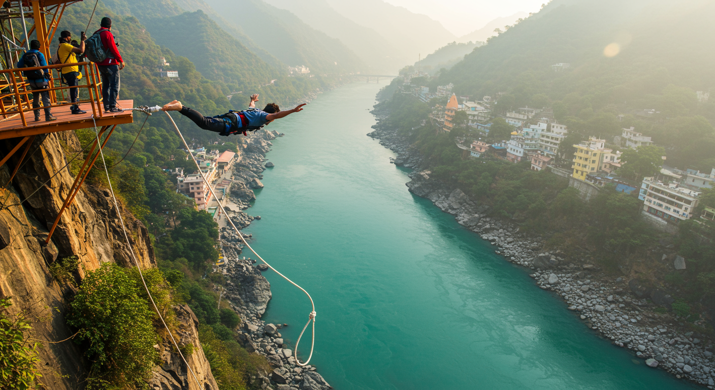 Image for the article 'Experience the adventure capital's Skies: Your Ultimate BUCKETLISTT Guide to Bungee Jumping in the adventure capital' regarding Tourism.