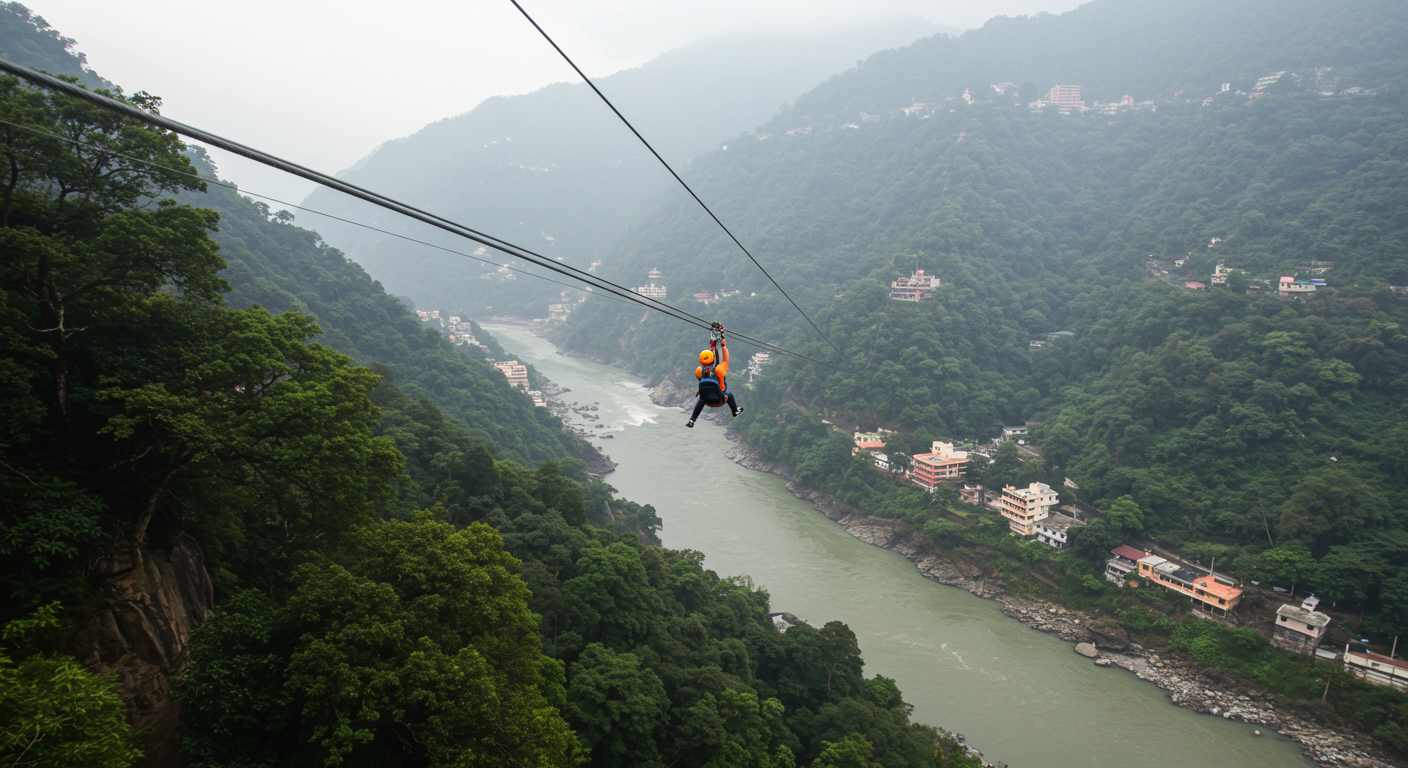 Image for the article 'Experience Unforgettable Aerial Thrills: Your Guide to flying fox & zipline explore all the adventure capital adventures on Bucketlistt with BUCKETLISTT' regarding Tourism.