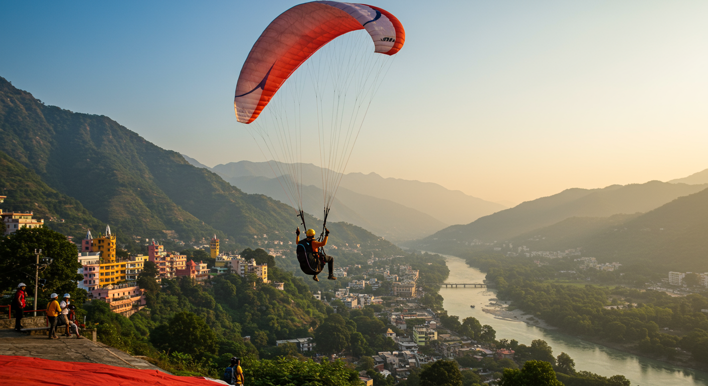Image for the article 'Experience Unforgettable Airtime: Your Guide to Paragliding in explore all the adventure capital adventures on Bucketlistt with BUCKETLISTT' regarding Tourism.