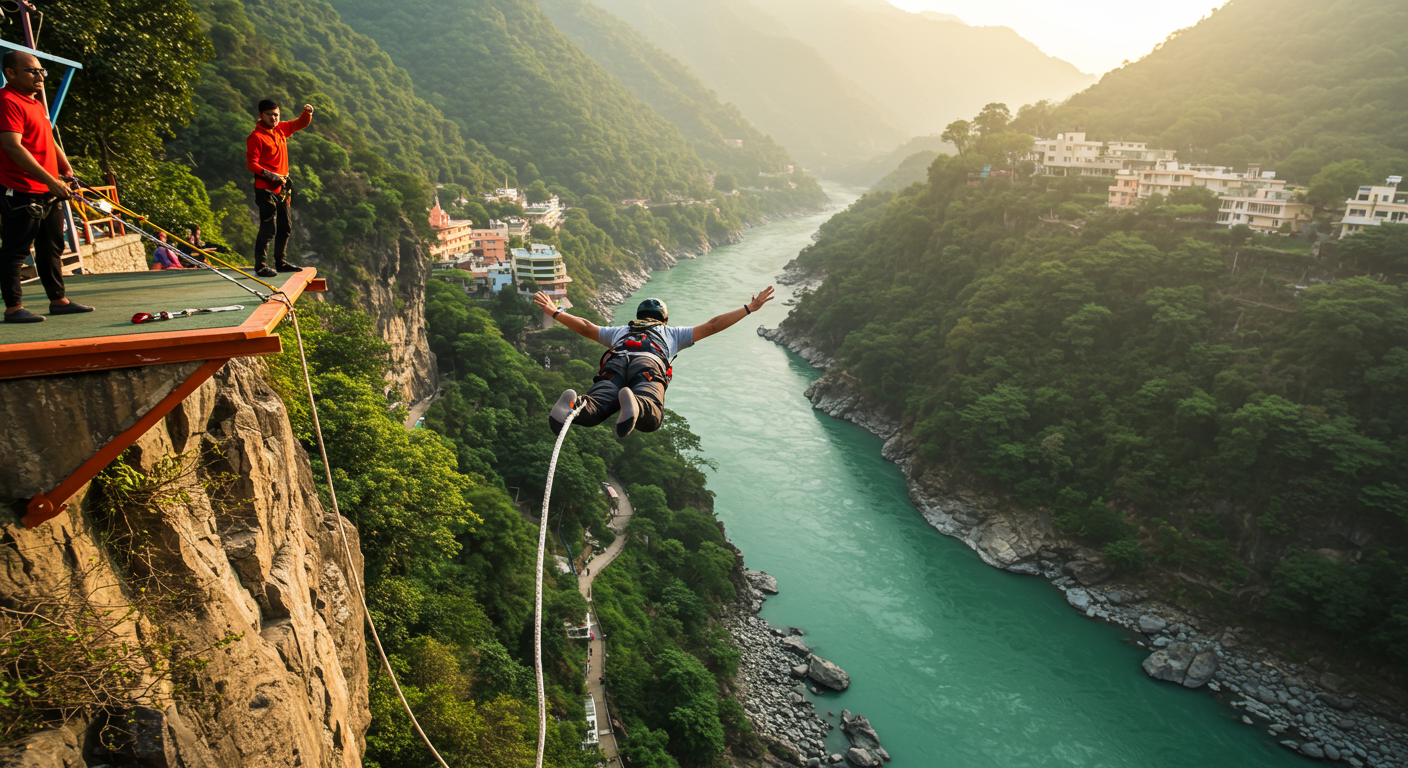 Image for the article 'Exploring the Thrills: BUCKETLISTT's Guide to Bungee Jumping in the adventure capital' regarding Tourism.