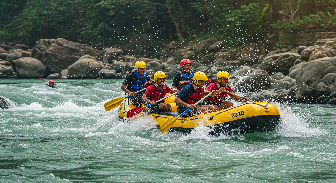 Image for the article 'Finding Your Perfect Adventure: Which BUCKETLISTT River Rafting Trip Suits You in explore all the adventure capital adventures on Bucketlistt?' regarding Tourism.