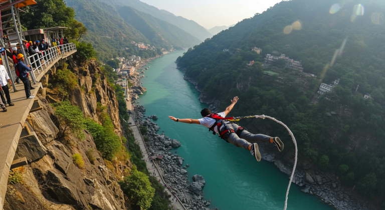 Image for the article 'Mastering the Leap: Your Guide to Bungee Jumping in the adventure capital with BUCKETLISTT' regarding Tourism.