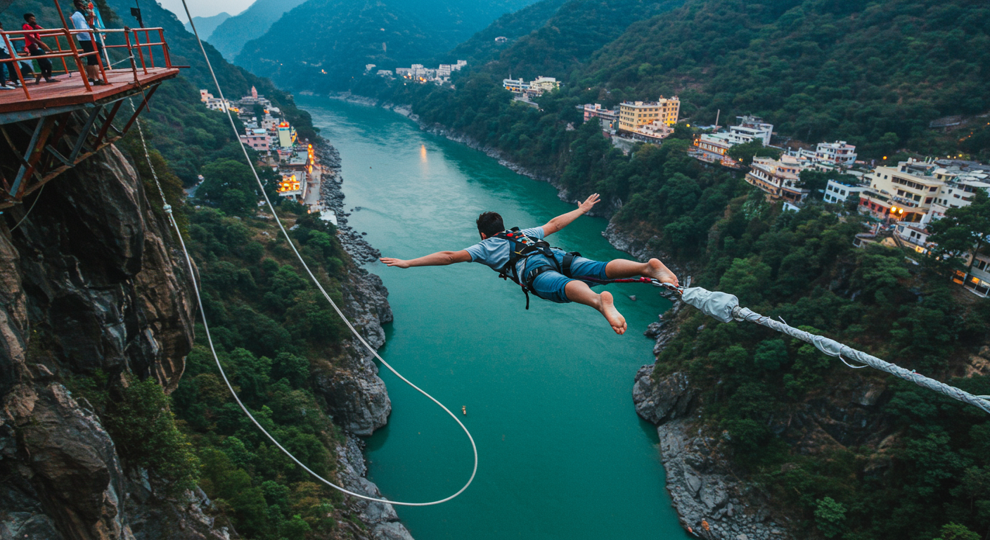 Image for the article 'Maximize Your Thrill: The Ultimate Guide to Bungee Jumping in the adventure capital with BUCKETLISTT' regarding Tourism.