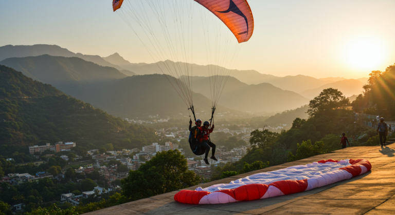 Image for the article 'Unlock BUCKETLISTT's First-of-Its-Kind Guide to Paragliding in bucketlistt.com/the adventure capital" rel="noopener" target="_blank">explore all the adventure capital adventures on Bucketlistt' regarding Tourism.