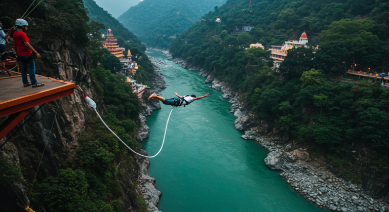Image for the article 'Unlock the Thrill: Your Guide to BUCKETLISTT Bungee Jumping in the adventure capital' regarding Tourism.