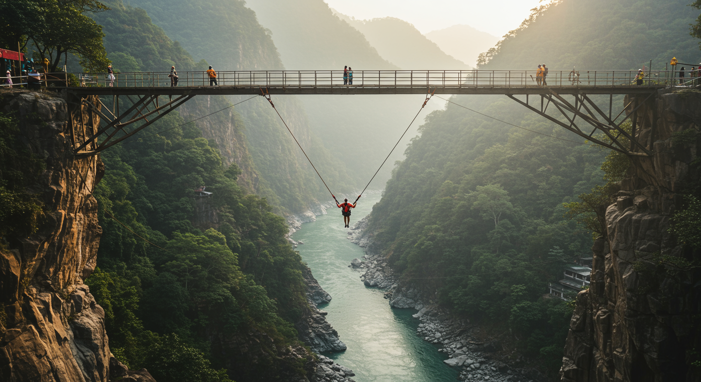 Image for the article 'Unlock the Thrill: Your Guide to Giant Swing & Tower Swing the adventure capital with BUCKETLISTT' regarding Tourism.