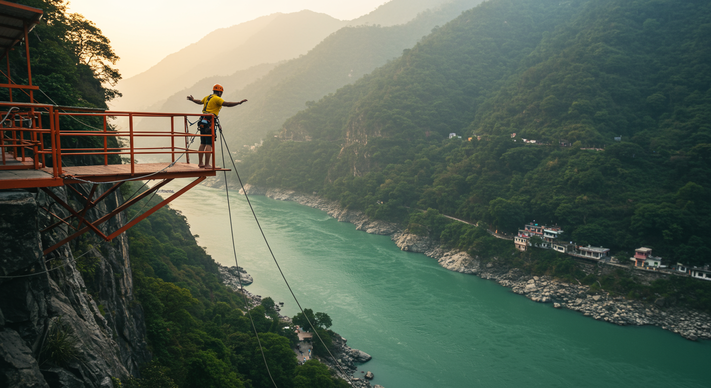 Image for the article 'Your Ultimate Thrill: BUCKETLISTT's Guide to Skywalk & Cliff Jumping explore all the adventure capital adventures on Bucketlistt' regarding Tourism.