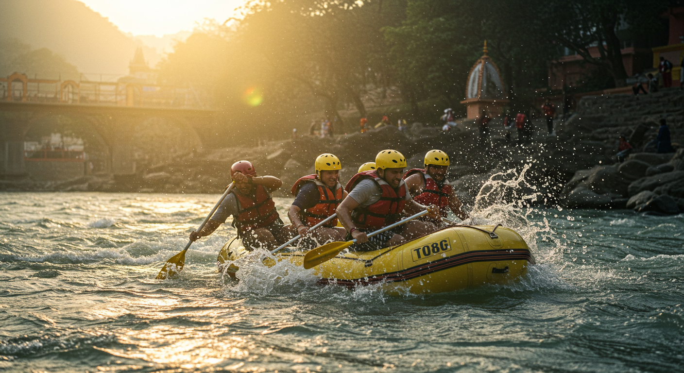 Image for the article 'Unlock Epic Fun: Your Guide to river Rafting in the adventure capital with BUCKETLISTT' regarding Tourism.